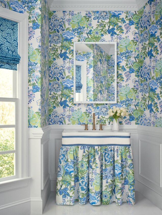 ATHENA Fabrics (W8732) – Pearl | Thibaut