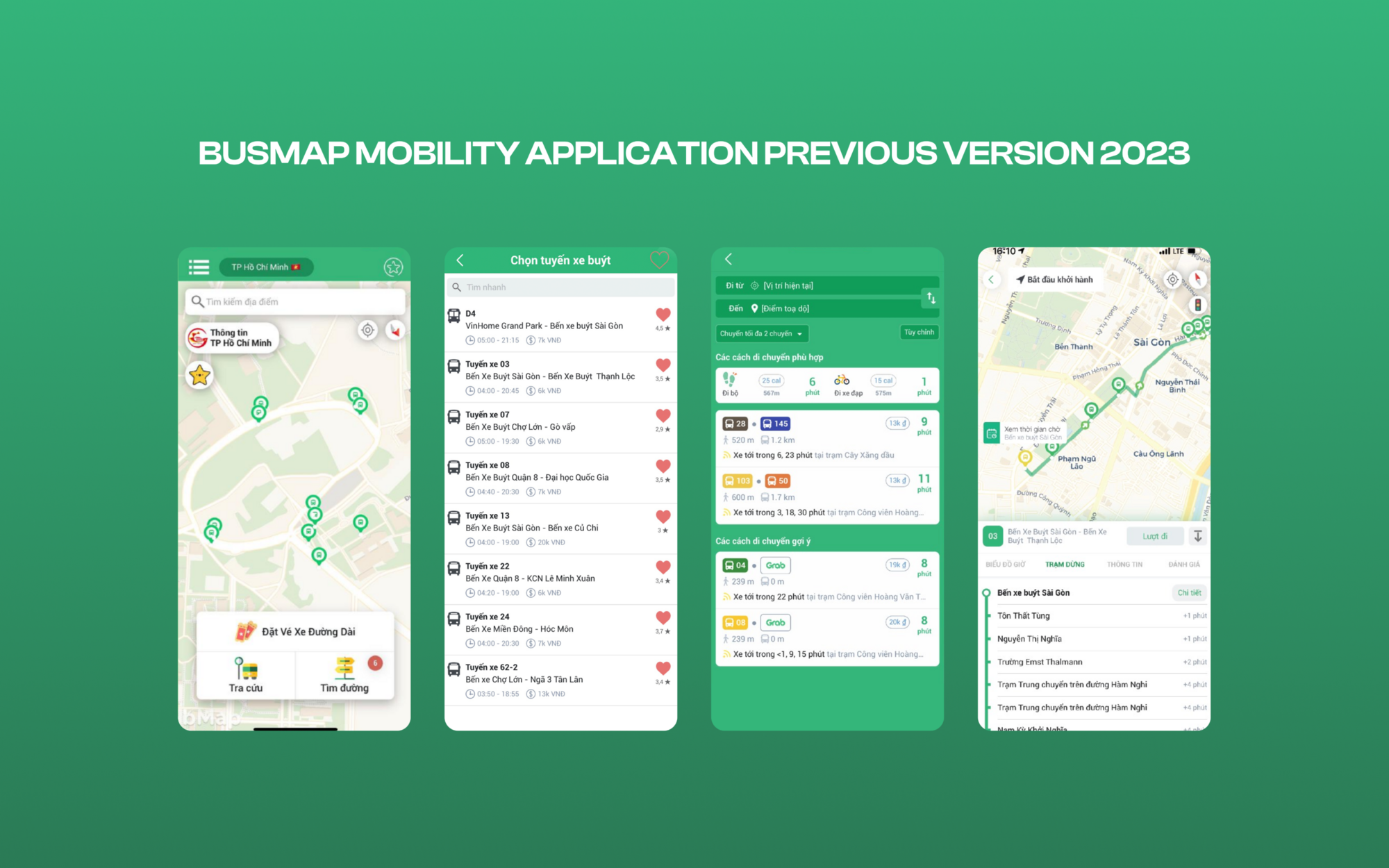 BusMap Old Version Interface 2