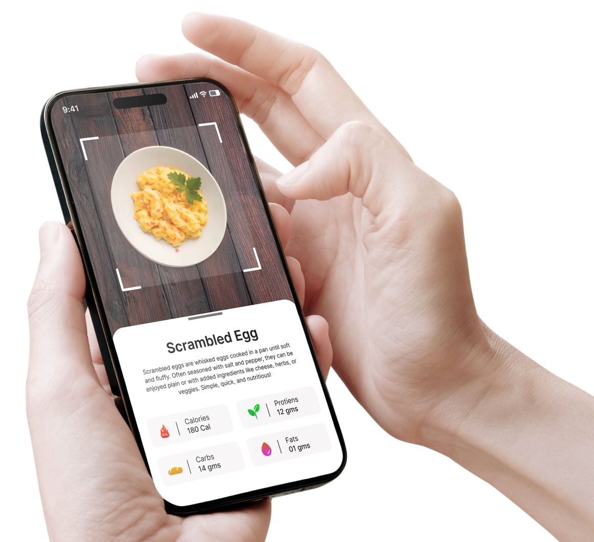AI Food Scanner app interface