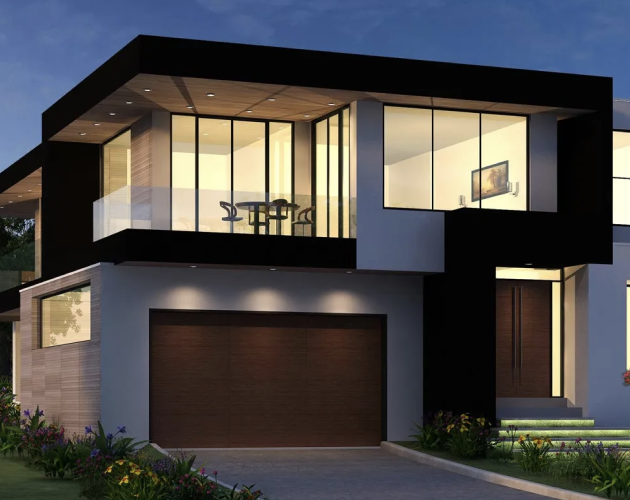 Luxury home exterior