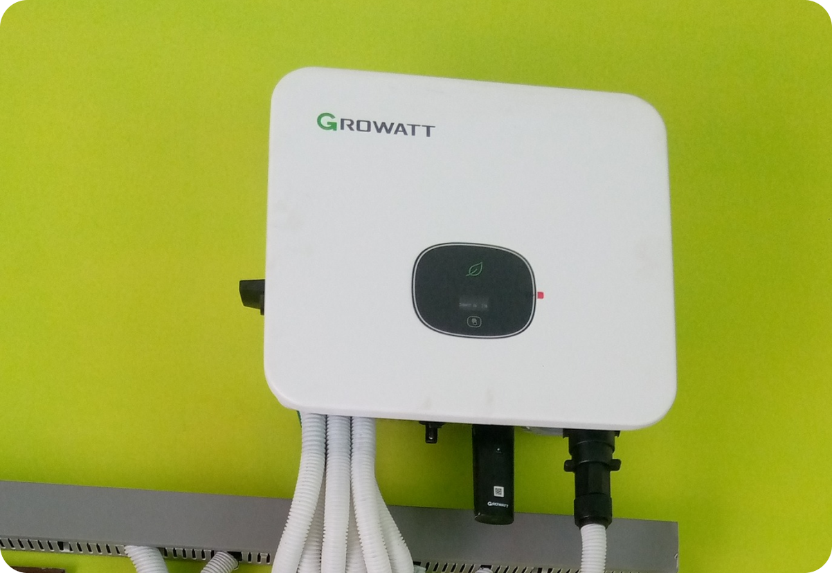 Solar panel installation