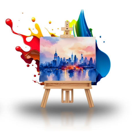 Premium package illustration