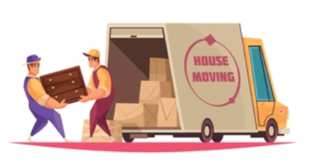Packers & Movers illustration