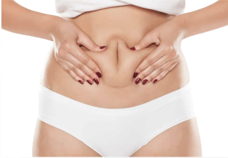 Abdomen treatment area