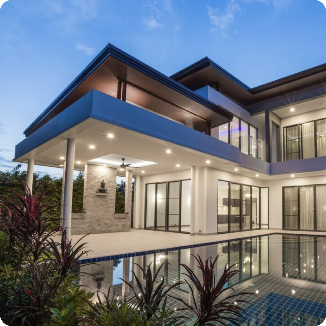 Real estate property showcase