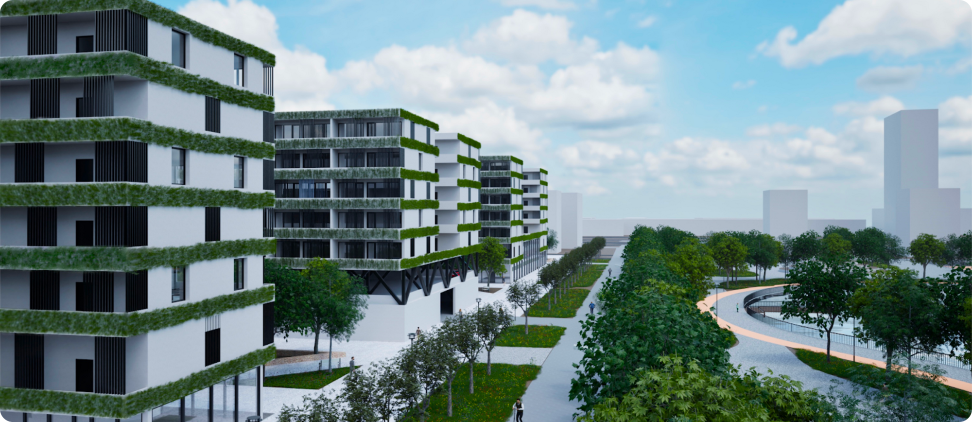 Green urban environment