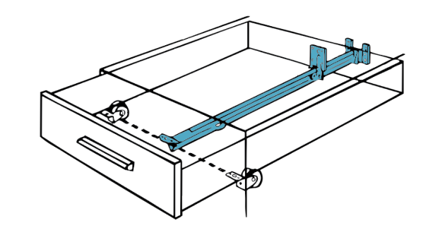 Drawer slide illustration