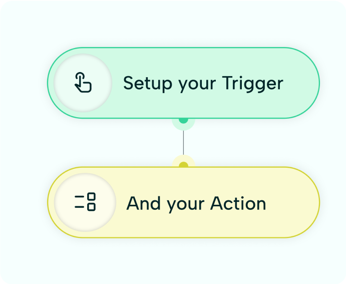 Set Triggers and Actions