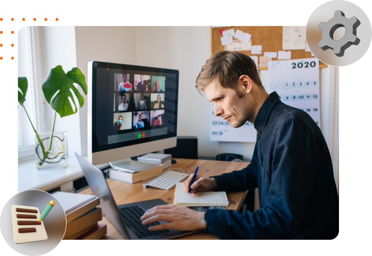 Customization feature illustration