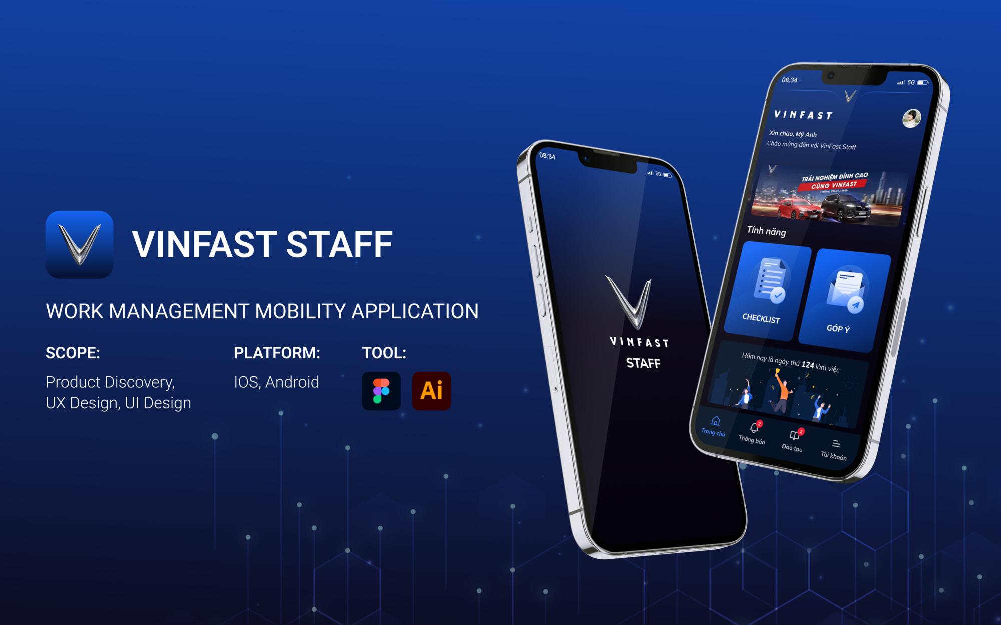 VinFast Staff application overview