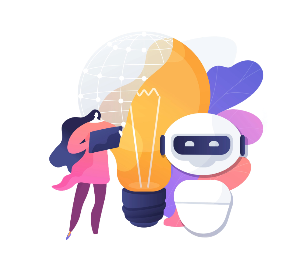 Illustration of intelligent business operations