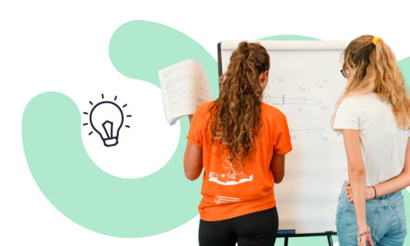 Two international students happy with their IMAT preparation results