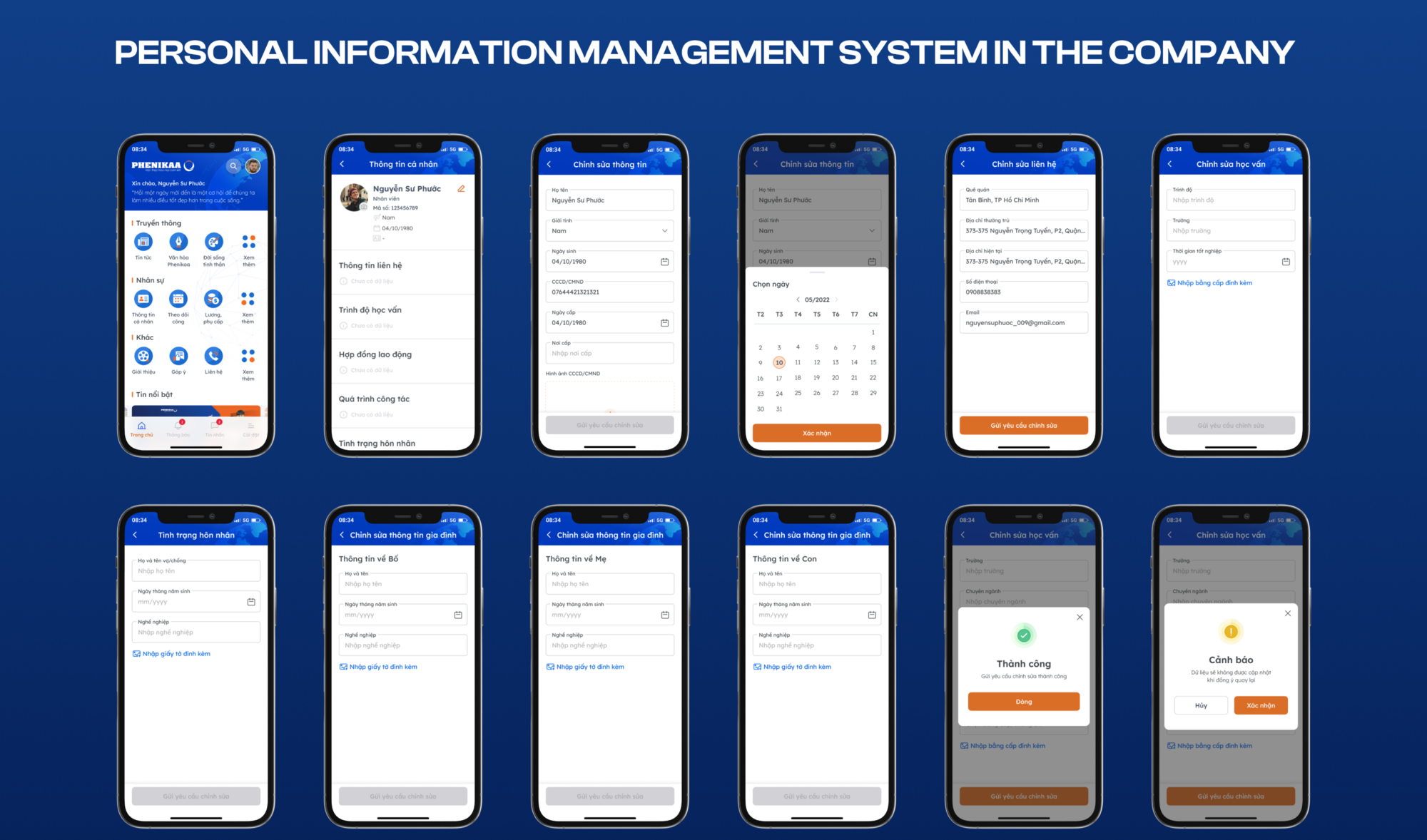 Feature 3 of Phenikaa Connect