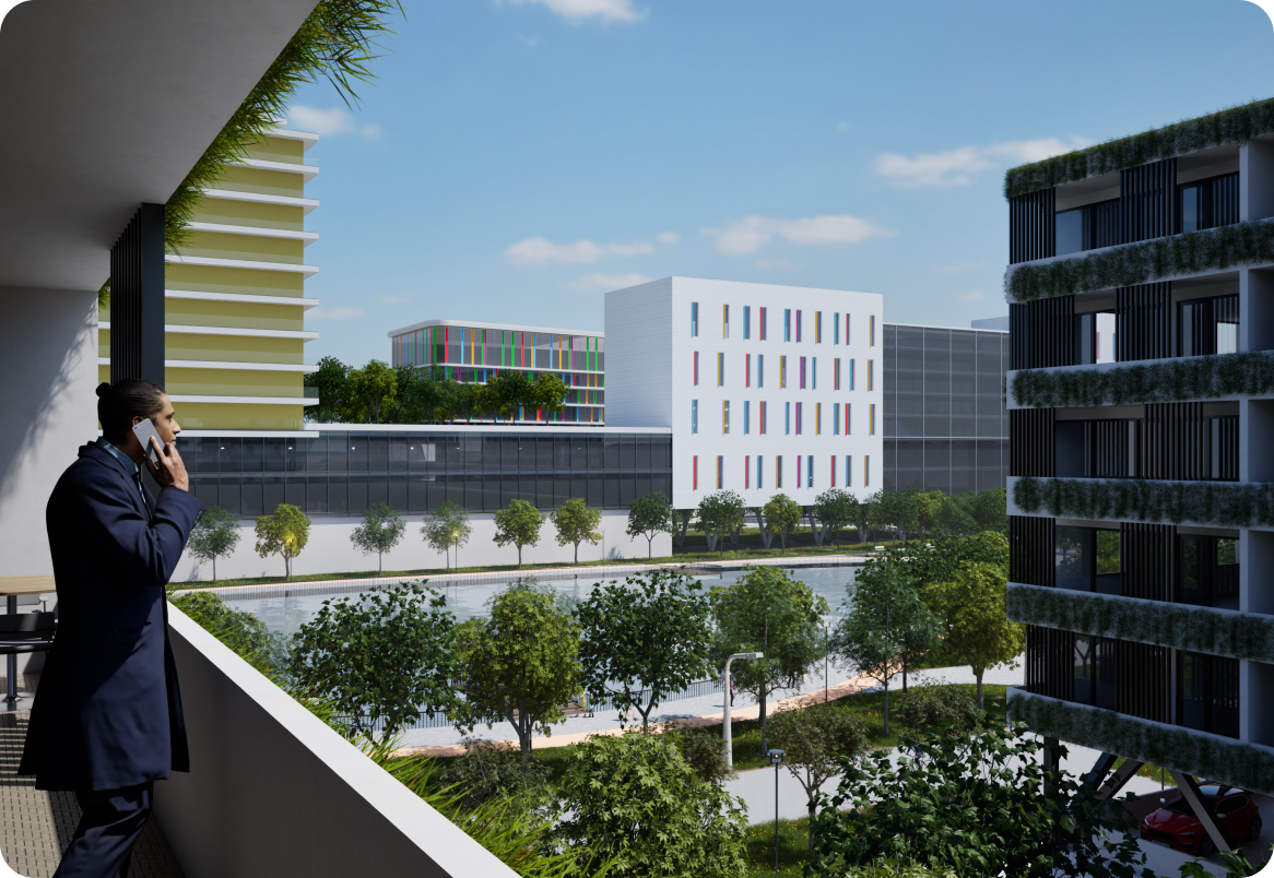 Living I Exterior View
