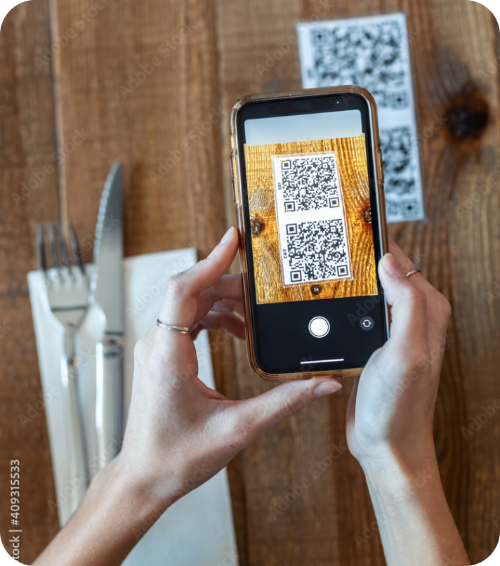 QR code example