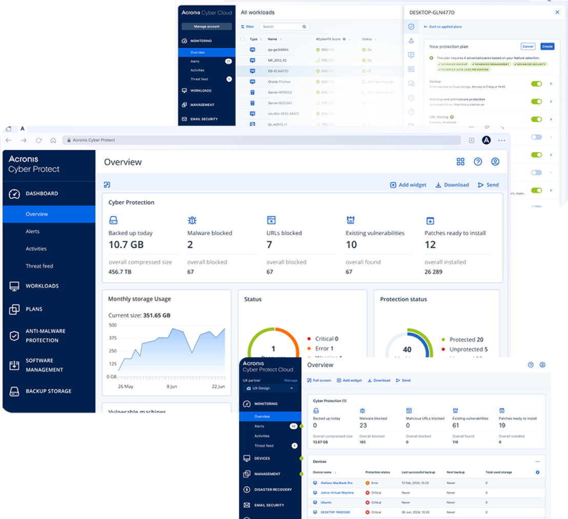 Advanced - Soluções - Acronis RMM