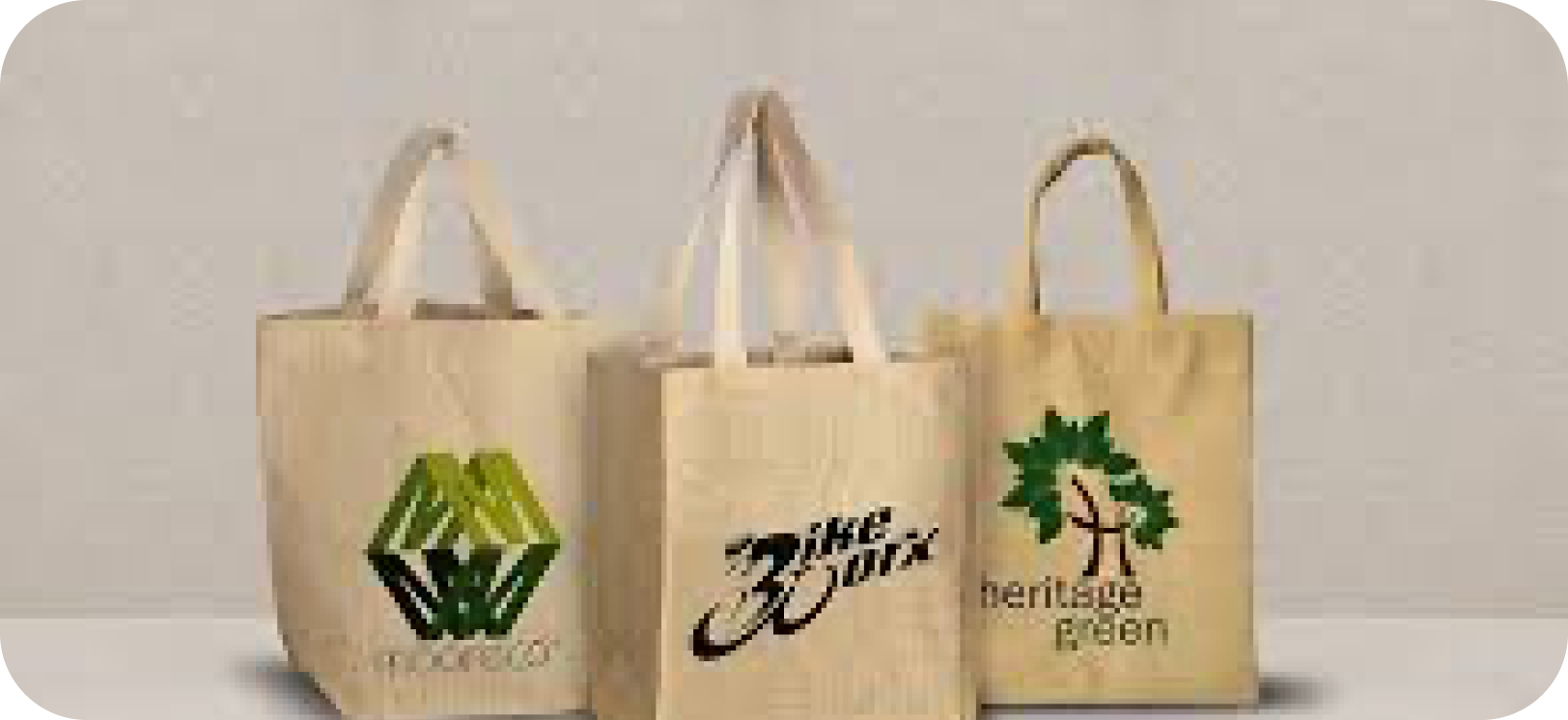 Jute shopping bag product