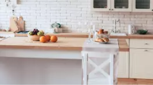 Kitchen cleaning illustration