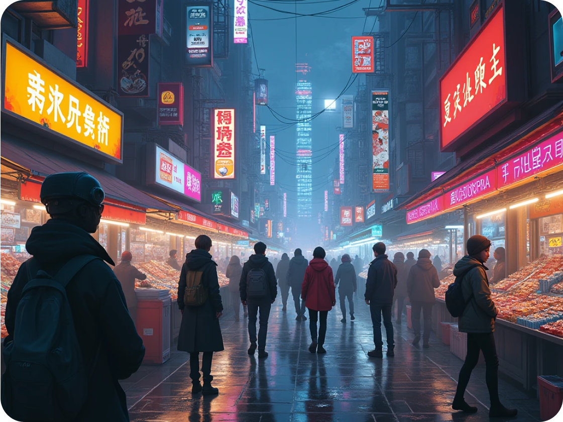AI generated artistic imagination example