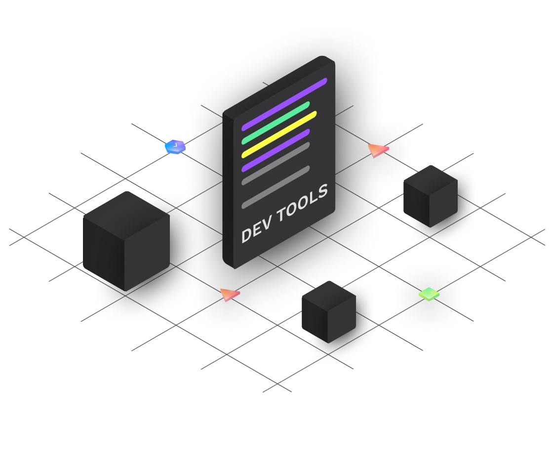 Developer tools illustration