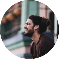 Client testimonial avatar