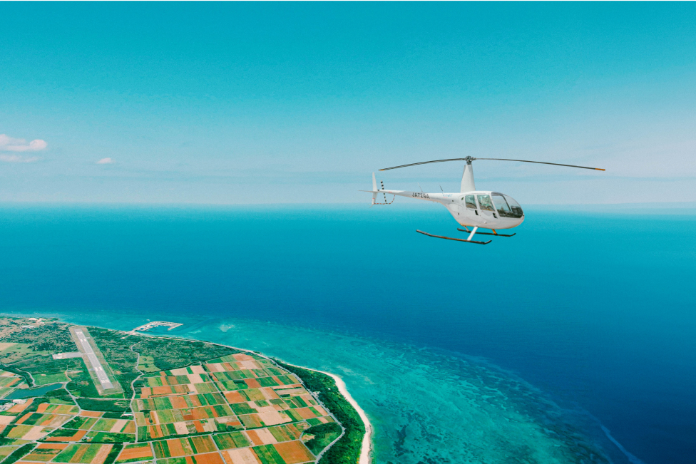 A view of a beautiful island destination