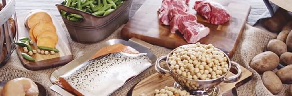 image of different raw meats and vegetables