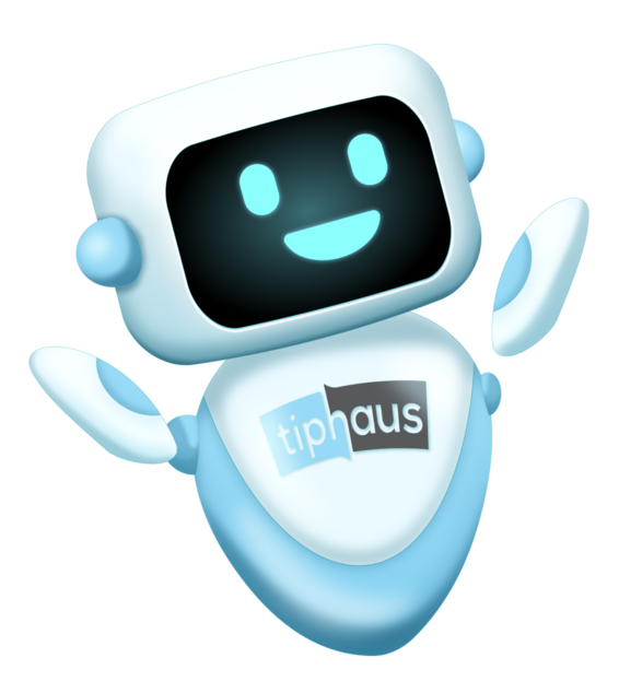 Happy Tippy the Robot