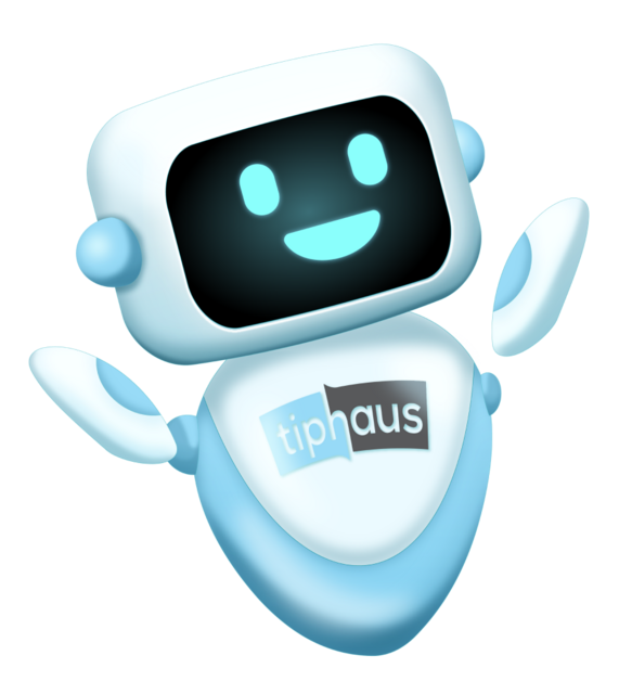 Happy Tippy the Robot