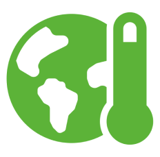Carbon reduction icon