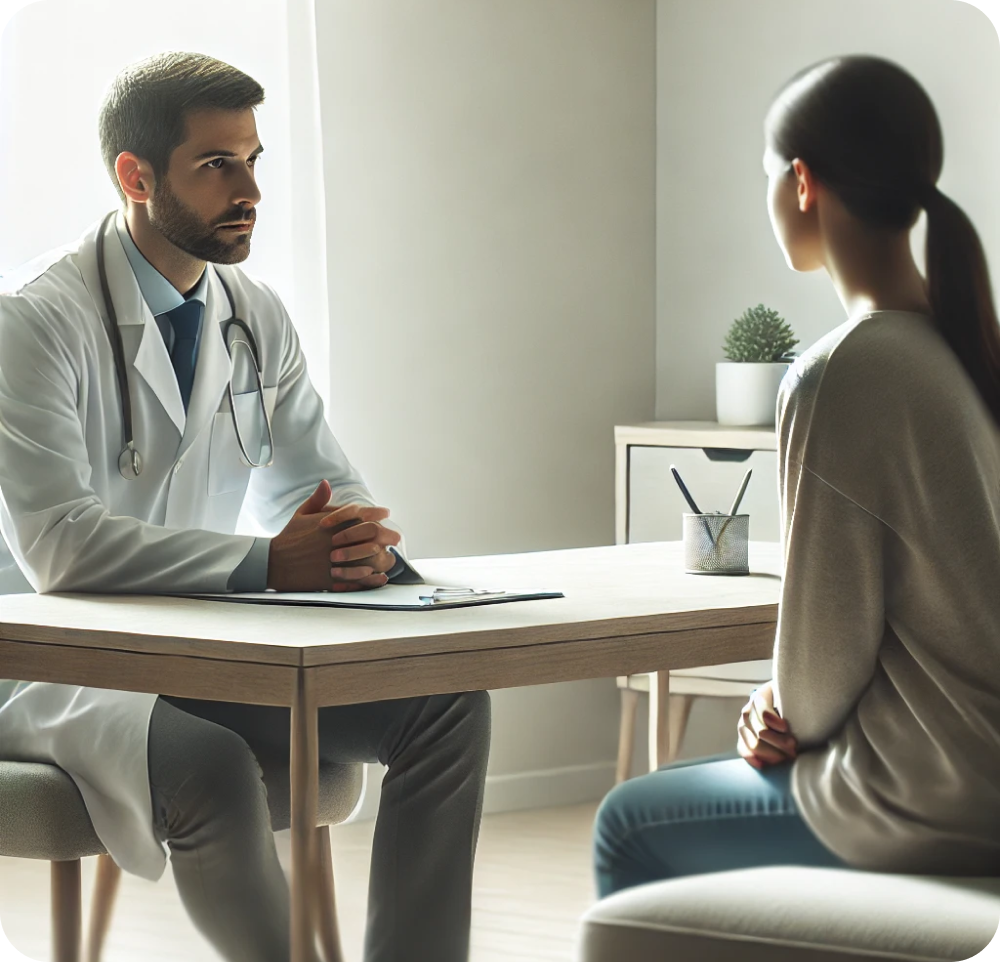 Illustration of auditory hallucination treatment