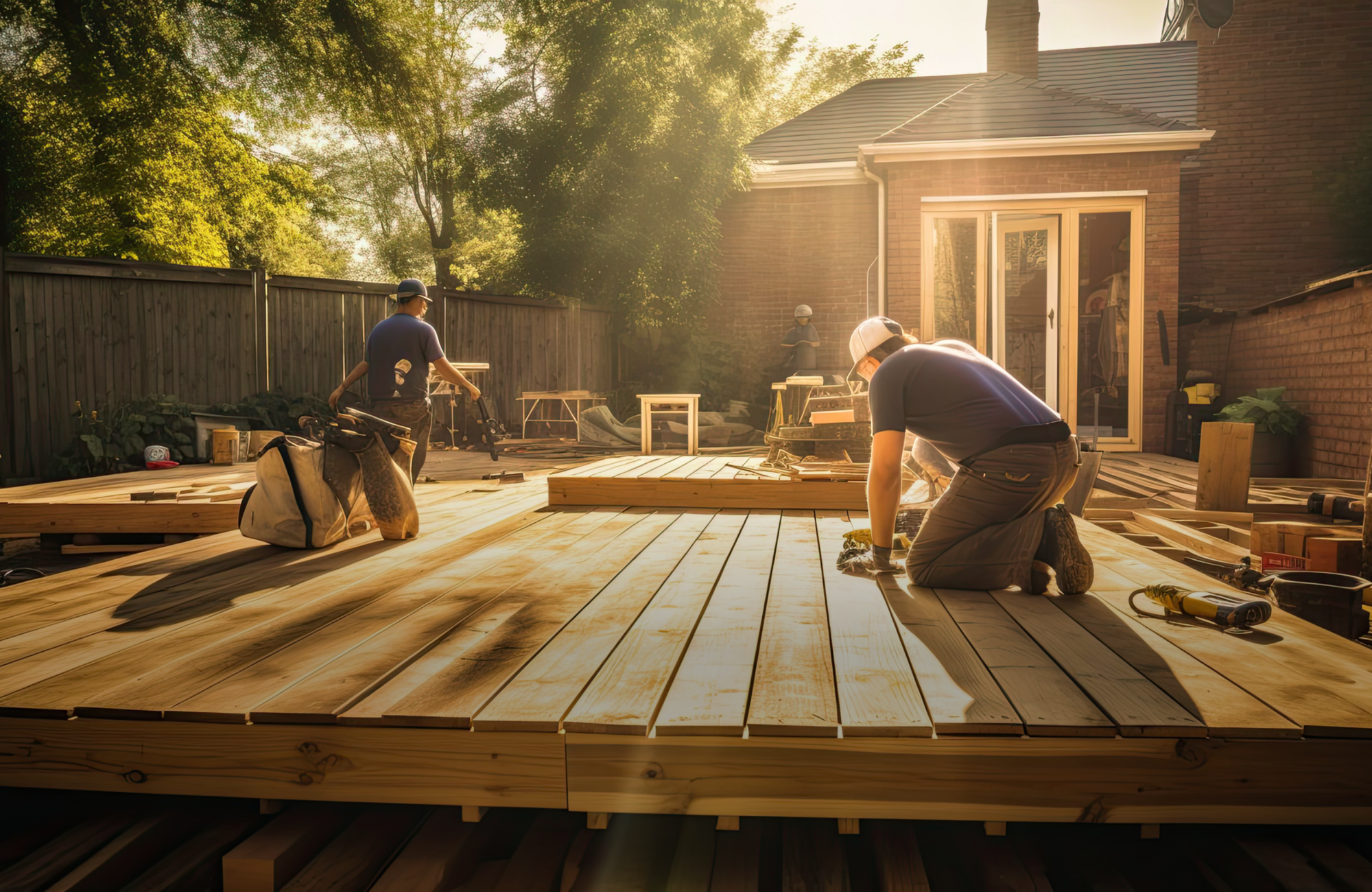 building outdoor deck
