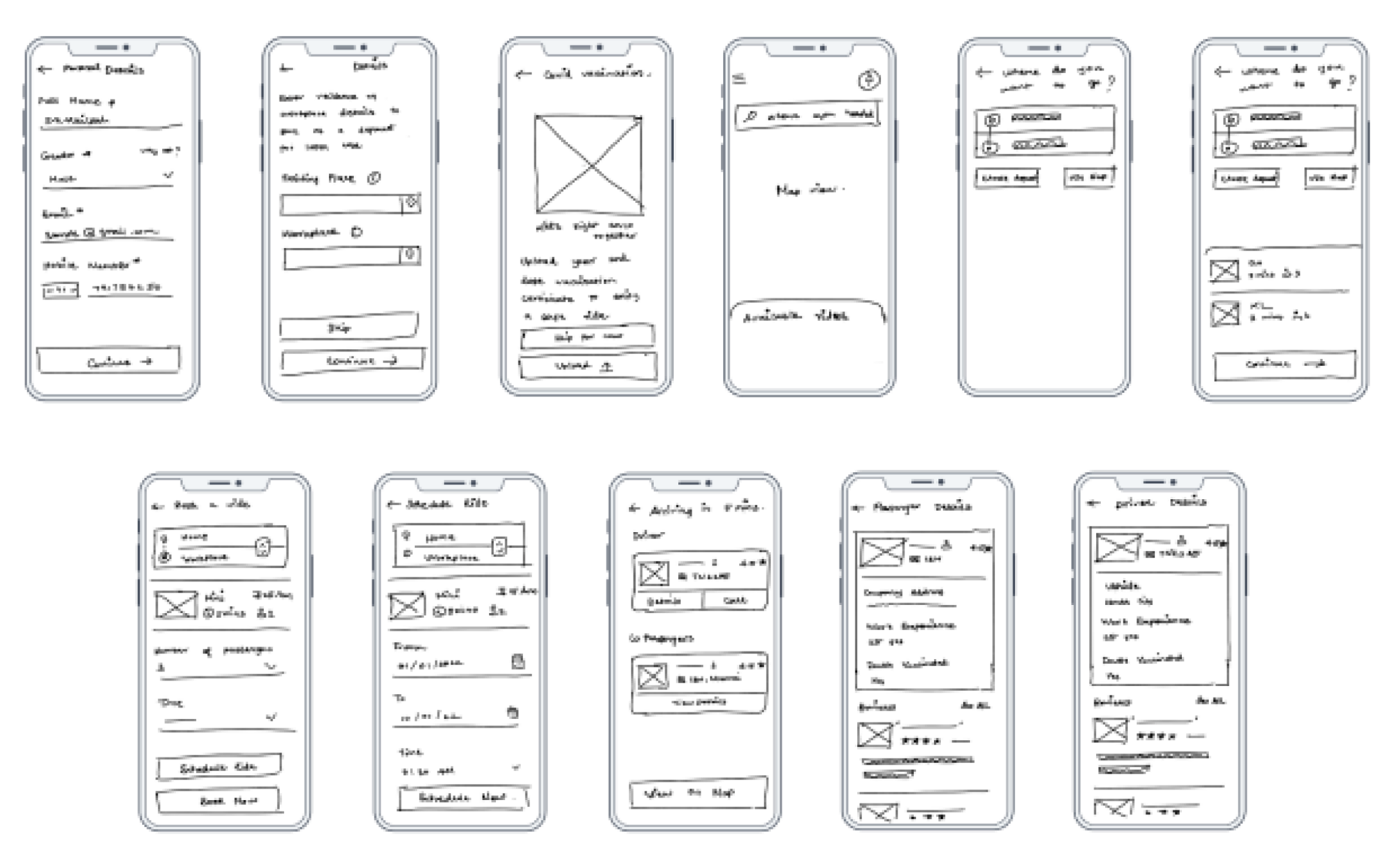 Sketch or Low Wireframe