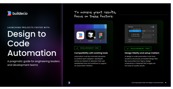Design to Code Automation
