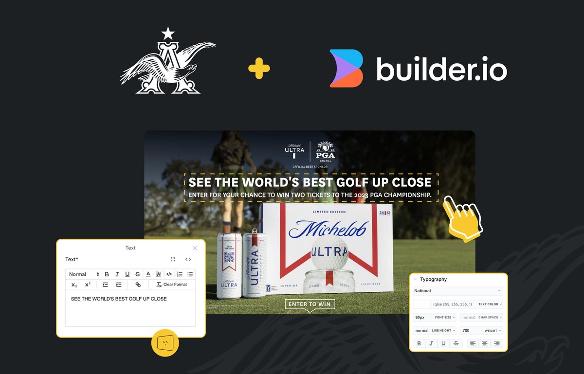 AnheuserBusch Optimizes MultiBrand sites Builder.io
