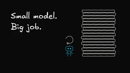 Build an agent loop a small model can finish