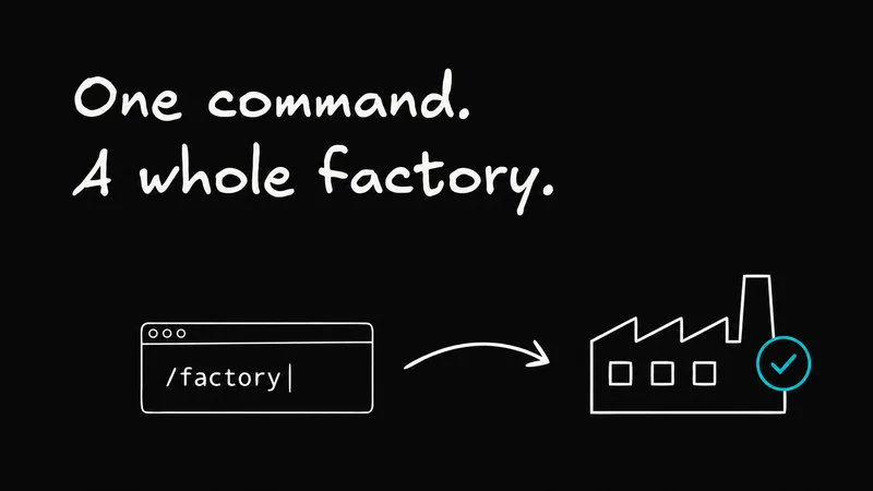 Build an agentic software factory, starting with one bug