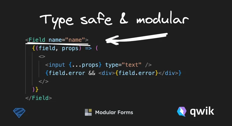 Type Safe Forms in Qwik