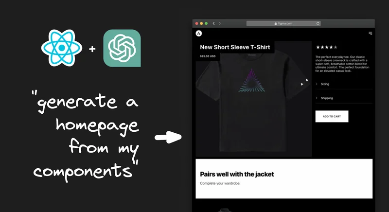 Use AI to Generate Pages From Your React Components