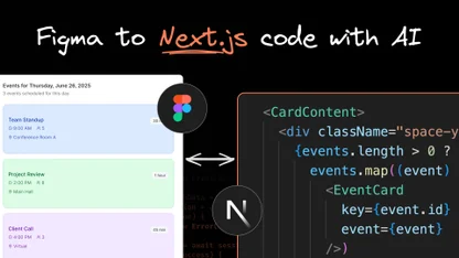 Convert Figma to Next.js using AI