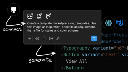 Crea aplicaciones con React y Material UI usando IA