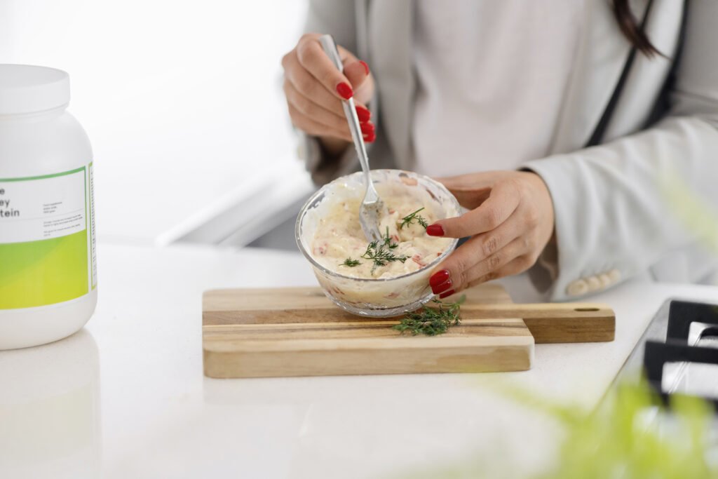 Creamy and Fresh Crab Salad Recipe | FitForMe