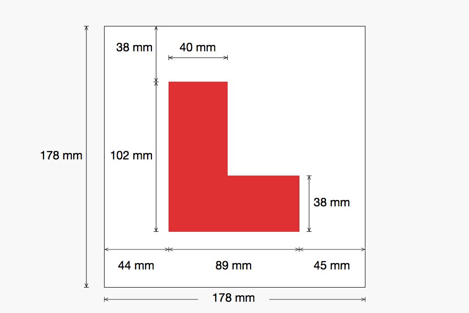 Learner Plates Rules | Tempcover