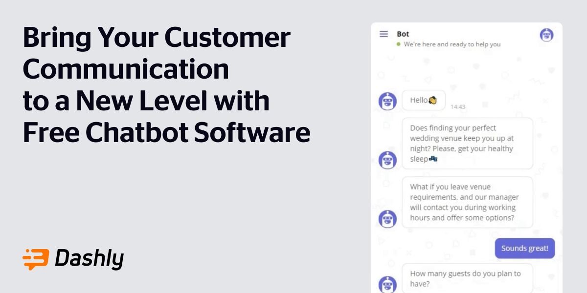 Free Chatbot Software — Dashly