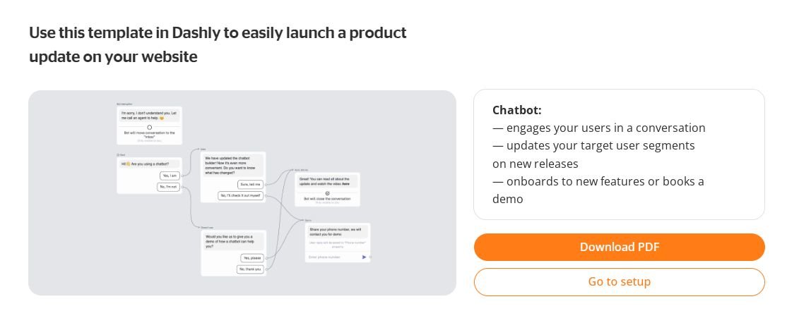 Recommend New Product to the Right User with Chatbot from Dashly