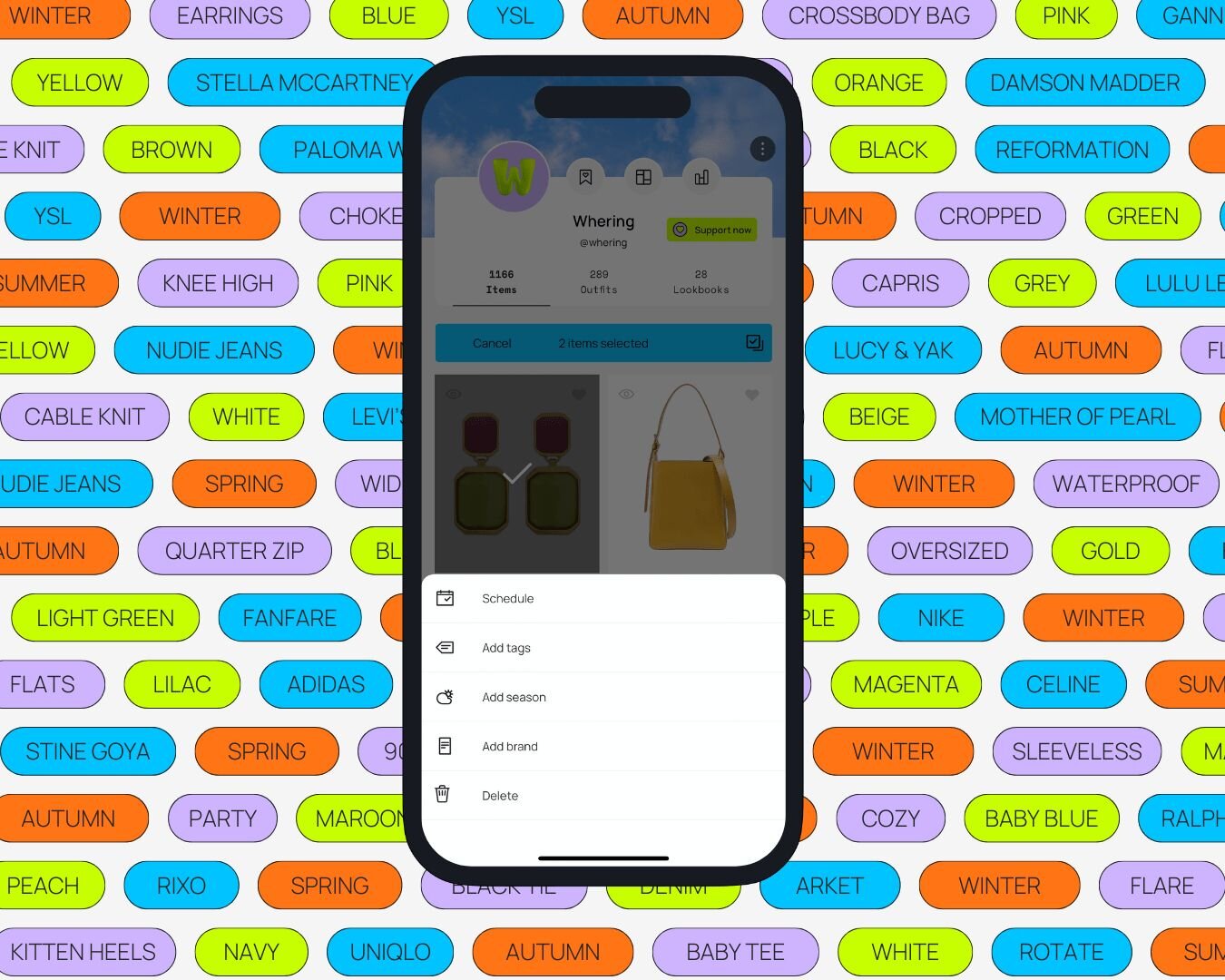 Mass tagging is HERE: edit multiple items & outfits at… – Whering