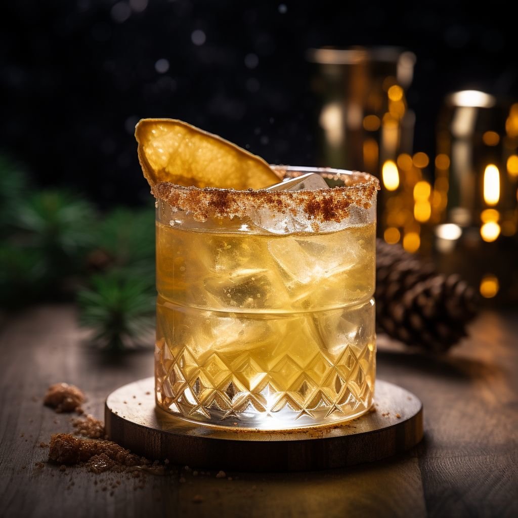 Gingerbread Gin Fizz Recipe Union Ten Distilling Co.