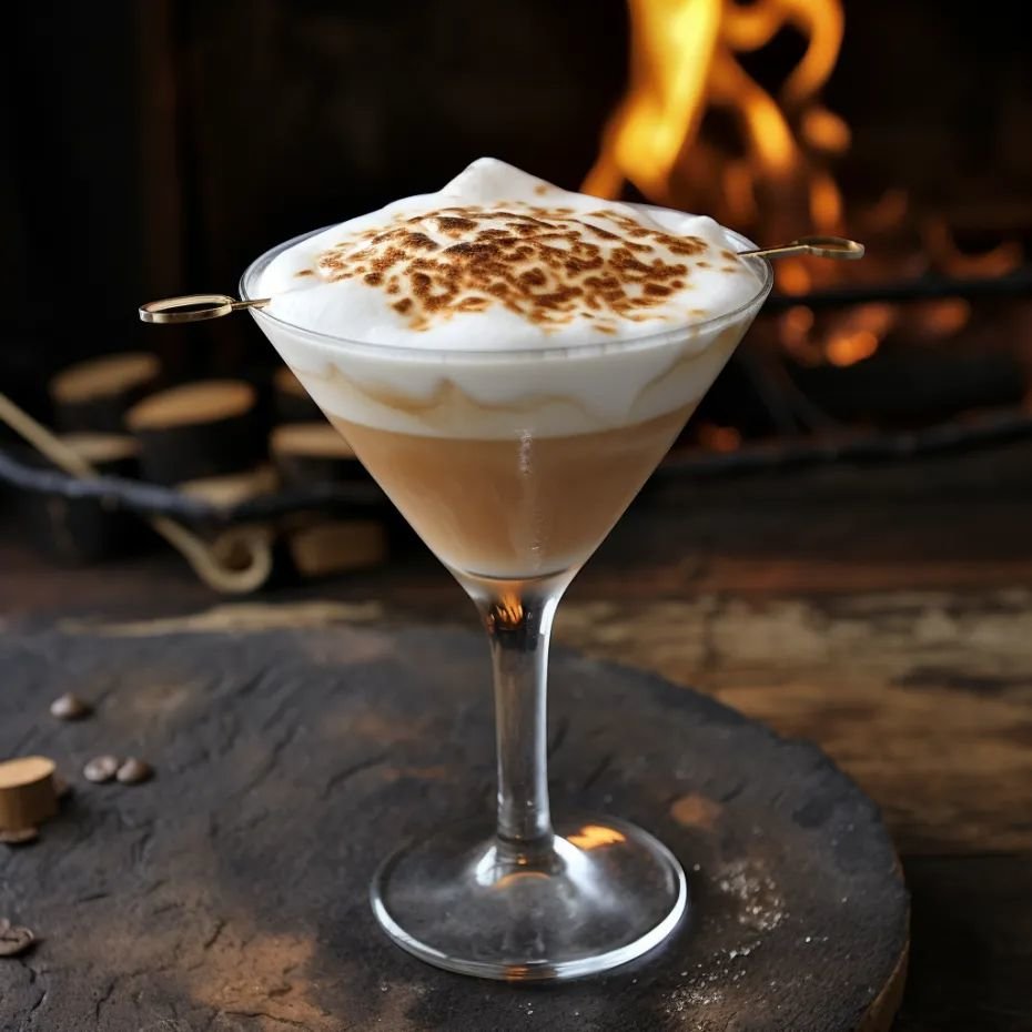 Toasted Marshmallow Martini Recipe Union Ten Distilling Co.