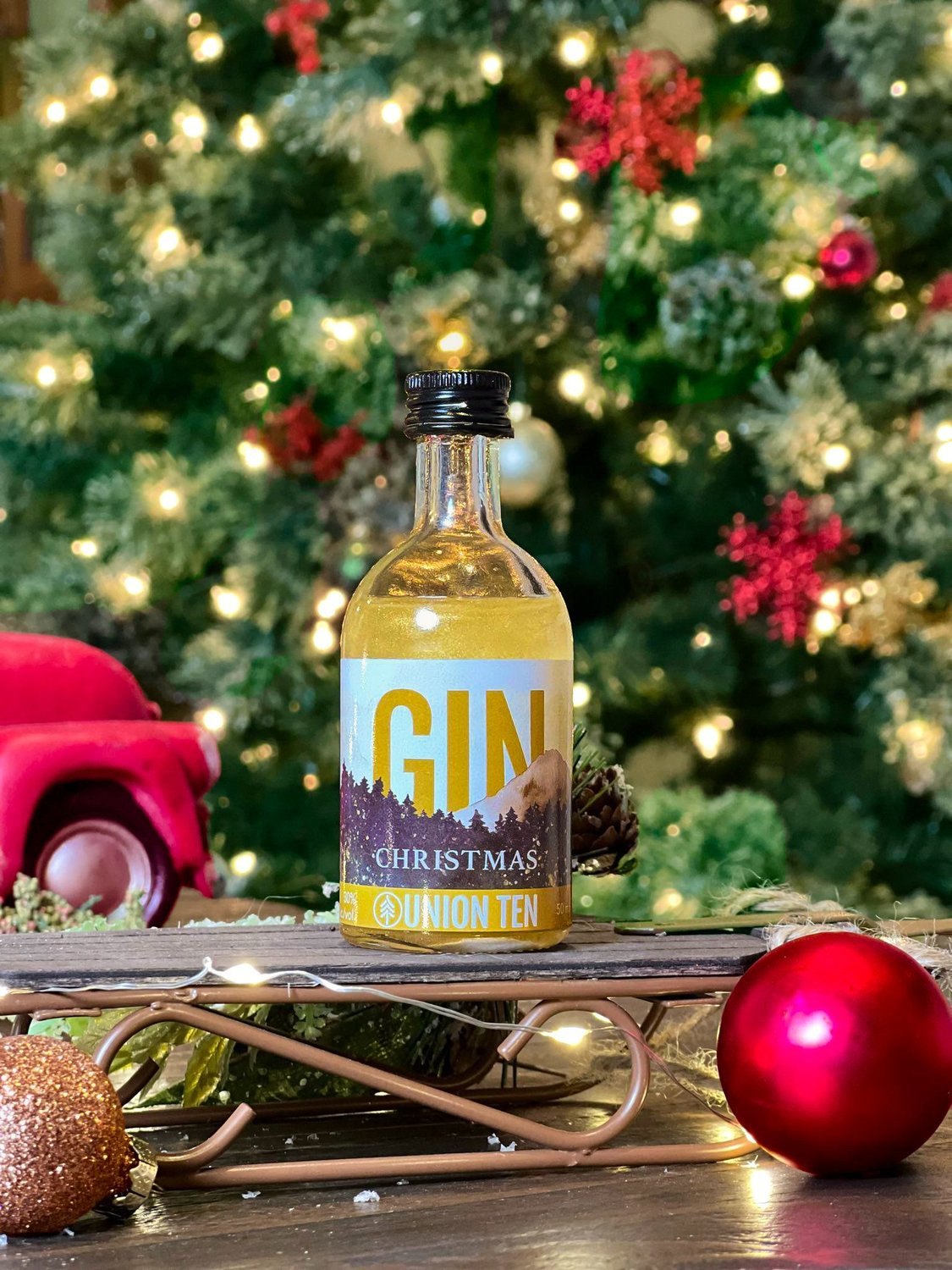 Christmas Gin Tasting Notes Union Ten Distilling Co.