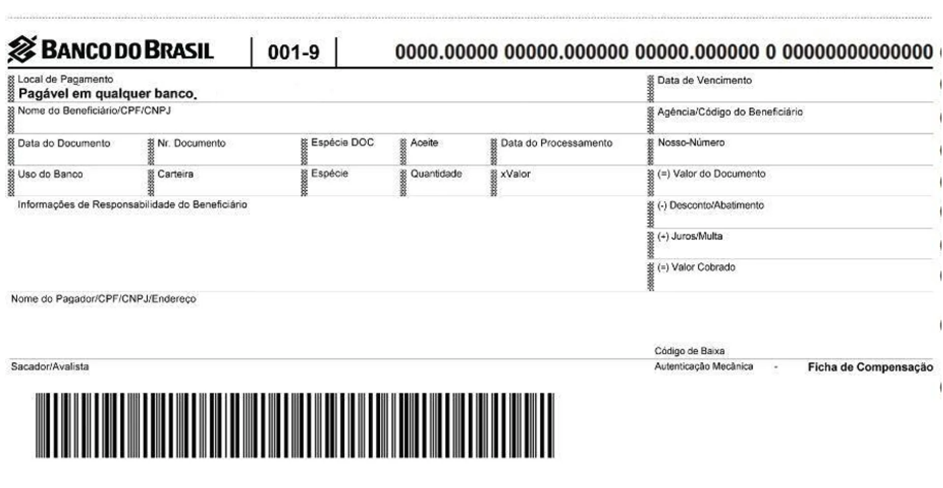 O que é ficha de compensação no boleto?| Blog Limpa Nome Online